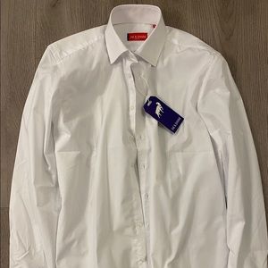 (BRAND NEW) Jack Danni Dress Shirt - White, Size 15.5